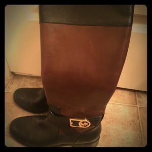 Black and  Brown Michael Kors Boots